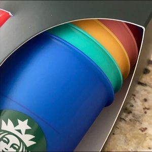 Starbucks color changing cups set of 5